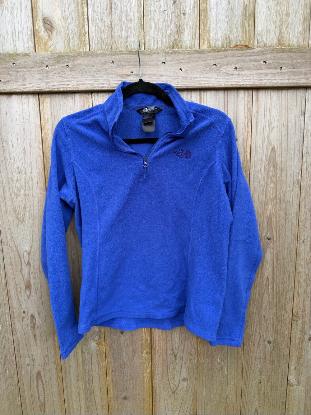 The North Face Women's Purple Glacier Quarter Zip Fleece Pullover